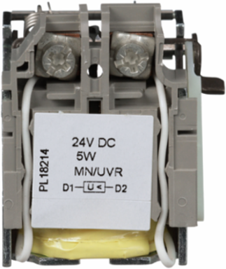PowerPact Circuit Breaker Undervoltage Trip 24VDC Standard Type