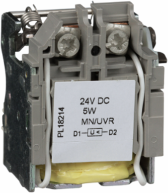 PowerPact Circuit Breaker Undervoltage Trip 24VDC Standard Type