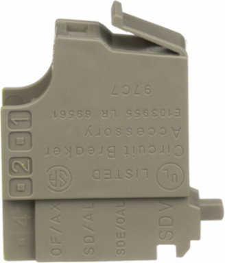 PowerPact Auxiliary Switch for H/J/L/M/P/R, Rated 24V AC/DC