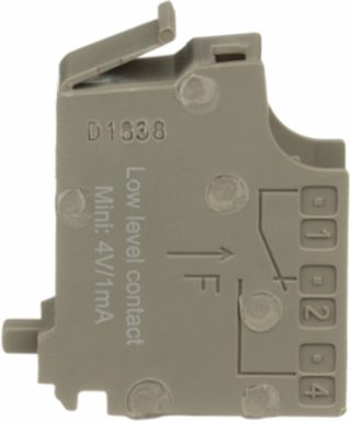 PowerPact Auxiliary Switch for H/J/L/M/P/R, Rated 24V AC/DC
