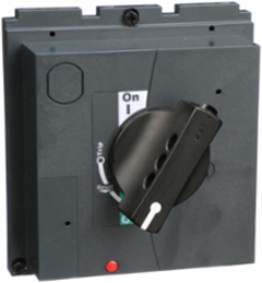PowerPact L Circuit Breaker Accessory, Rotary Handle, Direct Mount, Black