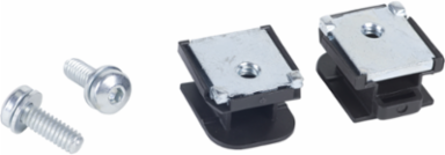 Terminal Nut Insert Set of 2 for Busbar Connection, 1/4 - 20 Thread, UL Standard