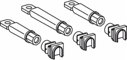 PowerPacT H Short Terminal Cover for 3 Poles, Connection Accessory