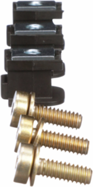 PowerPact H Terminal Nut for Busbar - 1/4-20 Thread, UL Certified, Set of 3