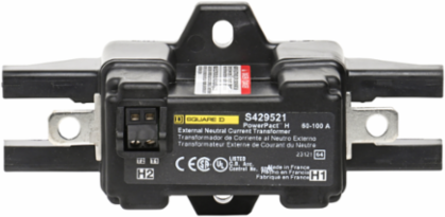 PowerPacT H 60A-100A External Neutral Current Transformer