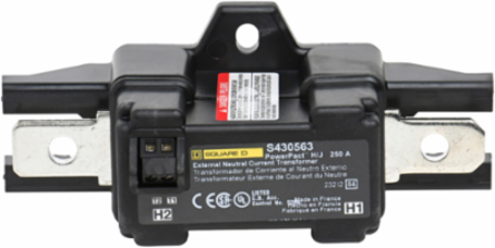 Circuit Breaker Accessory, PowerPacT J, MicroLogic, 250A Current Transformer