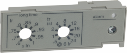 PowerPacT P/R Adjustable Trip Unit Rating Plug E, UL/ANSI