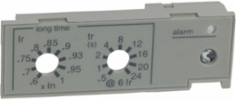 PowerPacT P/R Adjustable Trip Unit Rating Plug E, UL/ANSI