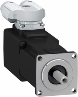 SH3 servomotor, 40mm, 1 stack, smooth Shaft, SinCos Singleturn 16, Brake, angular, IP65/65