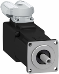 SH3 servomotor, 40mm, 1 stack, smooth Shaft, SinCos Singleturn 16, Brake, angular, IP65/65