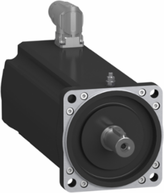 SH3 servomotor, 100mm, 2 stacks, keyed Shaft, Multiturn DSL 18bit, Brake, OneMotorCable angular M23, IP65/65