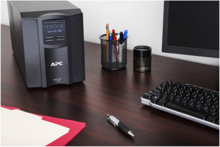 APC Smart-UPS, Line Interactive, 1500VA, Tower, 120V, 8x NEMA 5-15R outlets, SmartConnect Port+SmartSlot, AVR, LCD
