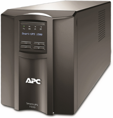 APC Smart-UPS, Line Interactive, 1500VA, Tower, 120V, 8x NEMA 5-15R outlets, SmartConnect Port+SmartSlot, AVR, LCD