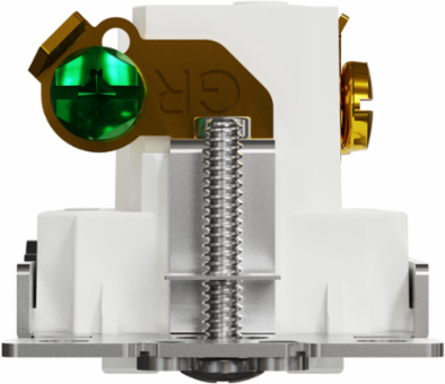 X Series 15A Single Pole Flush Mount Switch, 120V/277V