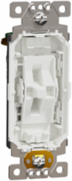 X Series 15A Single Pole Flush Mount Switch, 120V/277V