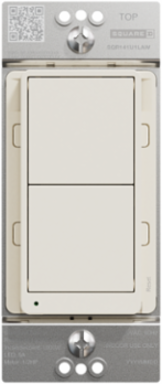 X Series Energy Monitoring Switch, 3-Way, Light Almond, Plastic