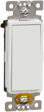 X Series 15A Rocker Switch 120/277V 30 Pack White