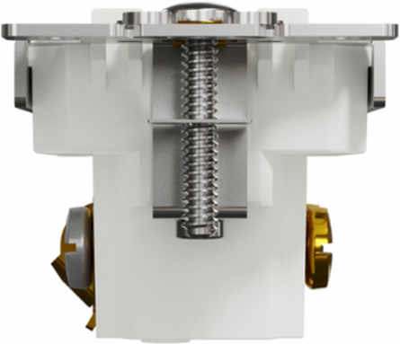 X Series 15A 3-Way Switch Module, 120V/277V, 1 Gang, Flush Mount