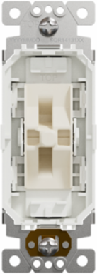 X Series 15A 3-Way Switch Module, 120V/277V, Flush Mount, cULus Certified