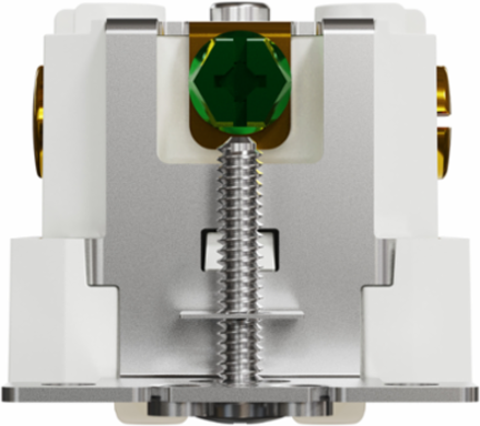 X Series 15A 4-Way Switch Module 120V/277V, Flush Mounting, Matt Finish