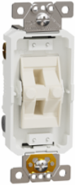 X Series 15A 4-Way Switch Module 120V/277V, Flush Mounting, Matt Finish