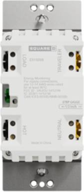 X Series 15A WiFi Energy Monitoring Rocker Switch 1 Rocker, Light Almond