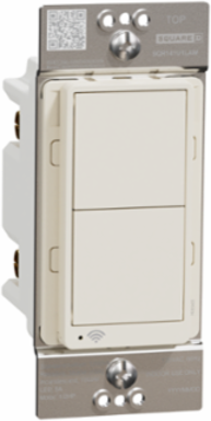 X Series 15A WiFi Energy Monitoring Rocker Switch 1 Rocker, Light Almond