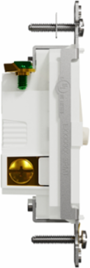 X Series 20A 3-Way Switch Module with Back Wire Clamps
