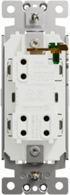 X Series 20A 3-Way Switch Module with Back Wire Clamps