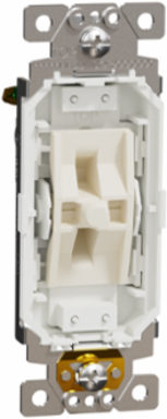 X Series 20A 3-Way Switch Module with Back Wire Clamps
