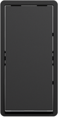 X Series Rocker Plate, Matte Black, 33 mm Width, cULus Certified