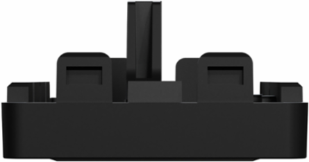 X Series Rocker Plate, Matte Black, 33 mm Width, cULus Certified