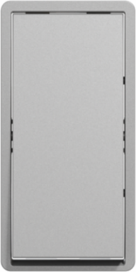 X Series Rocker Cover Plate 33mm Wide Grey Plastic Matte Finish