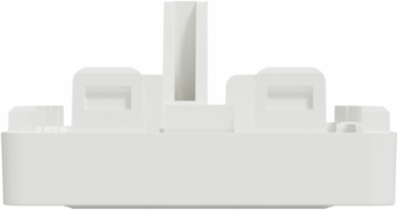 X Series Rocker Plate Matte White, 33 mm x 67 mm, Snap-On, cULus Certified