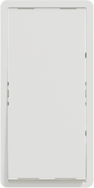 X Series Rocker Plate Matte White, 33 mm x 67 mm, Snap-On, cULus Certified