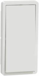 X Series Rocker Plate Matte White, 33 mm x 67 mm, Snap-On, cULus Certified