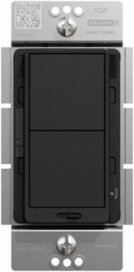 Dimmer 600 W 1P Black X Series, Halogen/Incandescent/LED Compatible