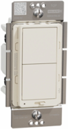 X Series Dimmer Switch 600W 1P Light Almond, 1 Gang