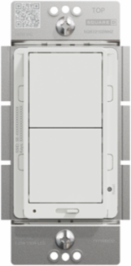 Connected Dimmer, 600 W, 1 Gang, Wireless Zigbee, White