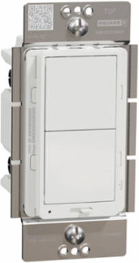 Connected Dimmer, 600 W, 1 Gang, Wireless Zigbee, White