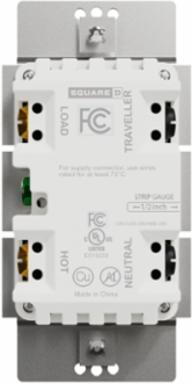 X Series 15A Dimmer Switch 600W 1 Pole 3 Way Light Almond