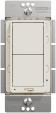 X Series 15A Dimmer Switch 600W 1 Pole 3 Way Light Almond