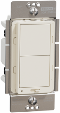 X Series 15A Dimmer Switch 600W 1 Pole 3 Way Light Almond