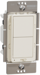 X Series 15A Dimmer Switch 600W 1 Pole 3 Way Light Almond