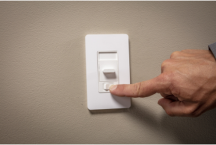 X Series 15A Matte White Slider Dimmer, 120V, 1 Gang, 3 Way