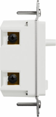 X Series 15A Matte White Slider Dimmer, 120V, 1 Gang, 3 Way