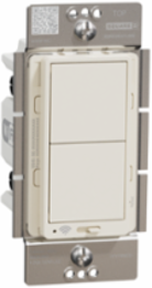 X Series 15A 600W WiFi Rocker Dimmer, 120V, Light Almond