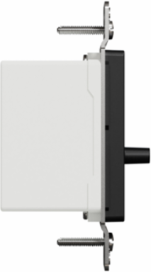 X Series 2.5A Slide Fan Controller, 120V, 1-Way, Matte Black