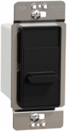 X Series 2.5A Slide Fan Controller, 120V, 1-Way, Matte Black