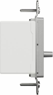 X Series 2.5A 1-Way Slide Fan Controller, 48mm Width, Grey Matte Finish